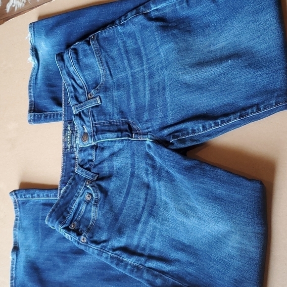 Lucky Brand Denim - Lucky Brand distressed ankle jeans size 0/25 straight leg preowned